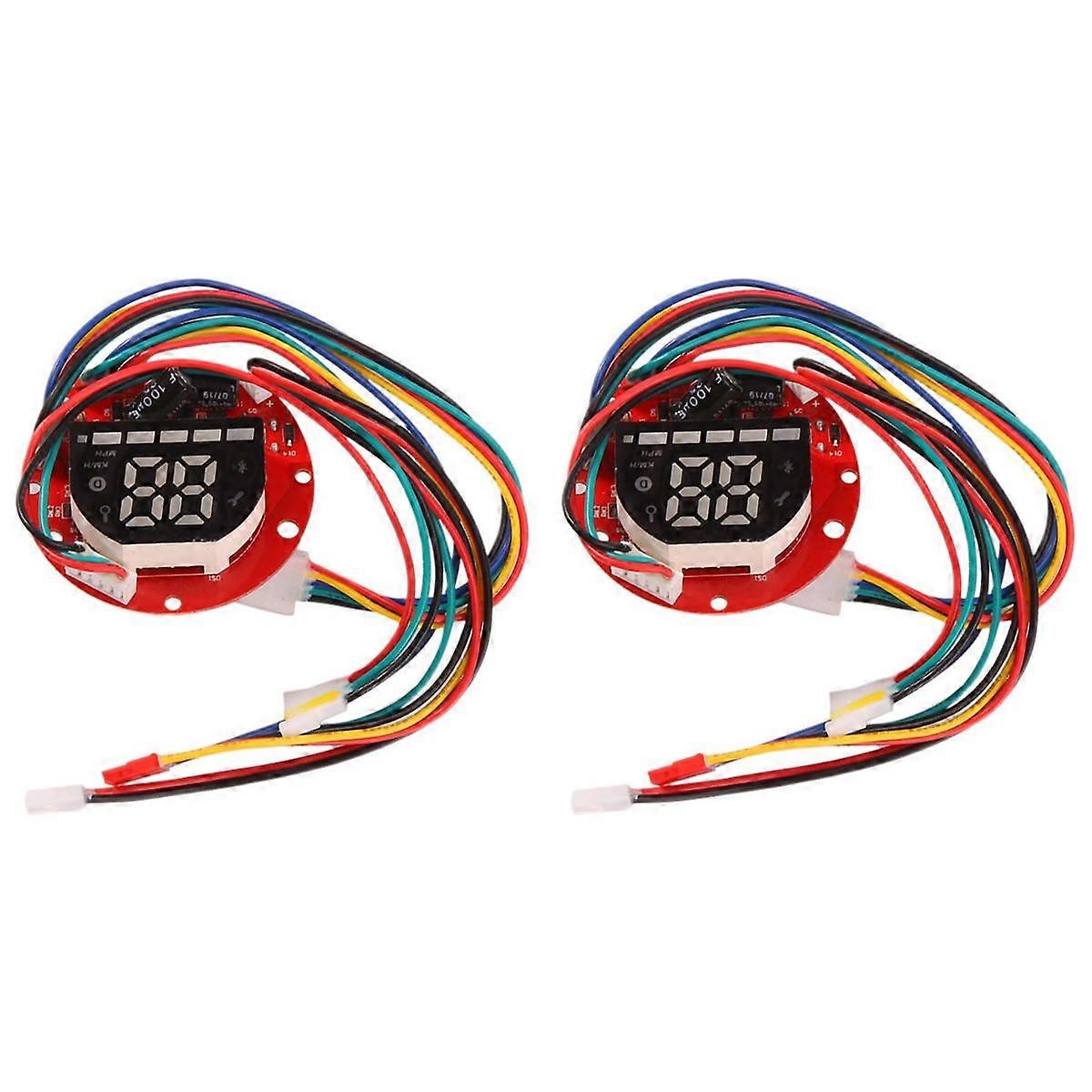 2X Elektroroller Motor Controller Dashboard Panel E Scooter Platine für X7 Scooter