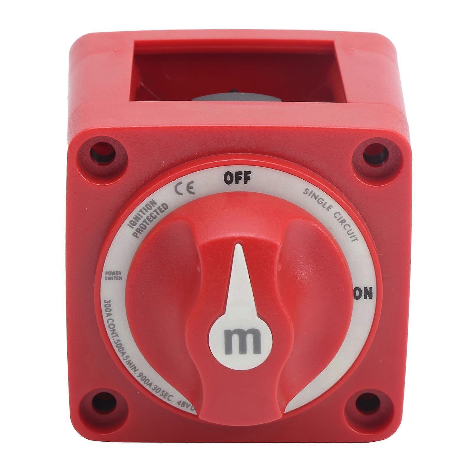High Current Power off Switch for Small Boats Yacht On/Off Accessories M5 DC 48V 300A NO.0312