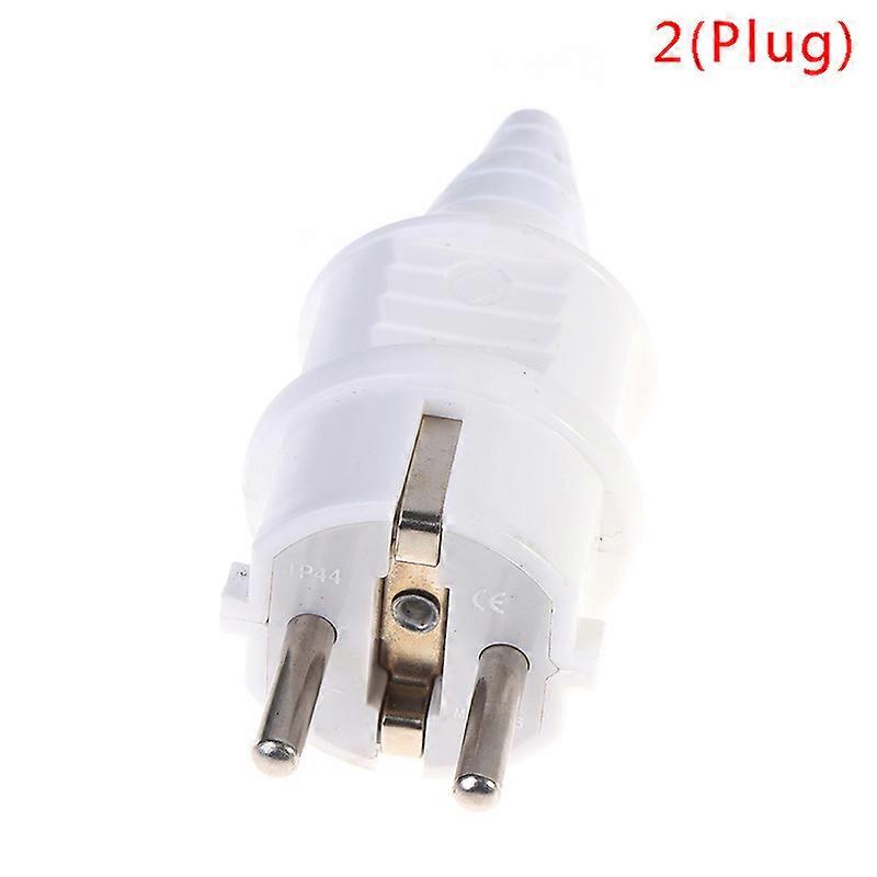 High Quality 1PC Industrial Waterproof Socket EU Socket Copper Contact Body EU Plug