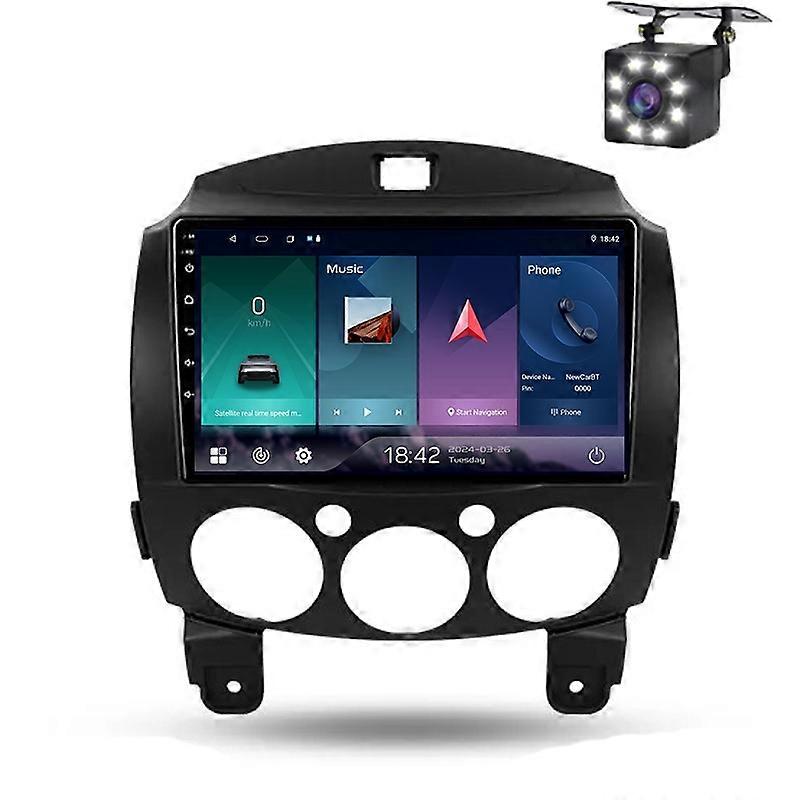 Car Radio Multimedia For Mazda 2 DE 2007 - 2014 Video Player Navigation Auto