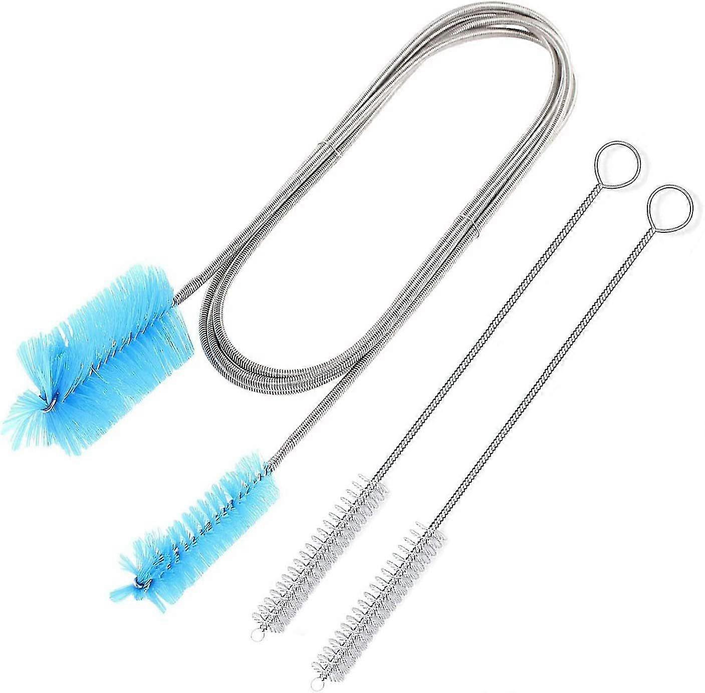 طقم تنظيف لموقد بيليه - تمديد الفولاذ المقاوم للصدأ 1.55 متر ، أقصى انحناء 90