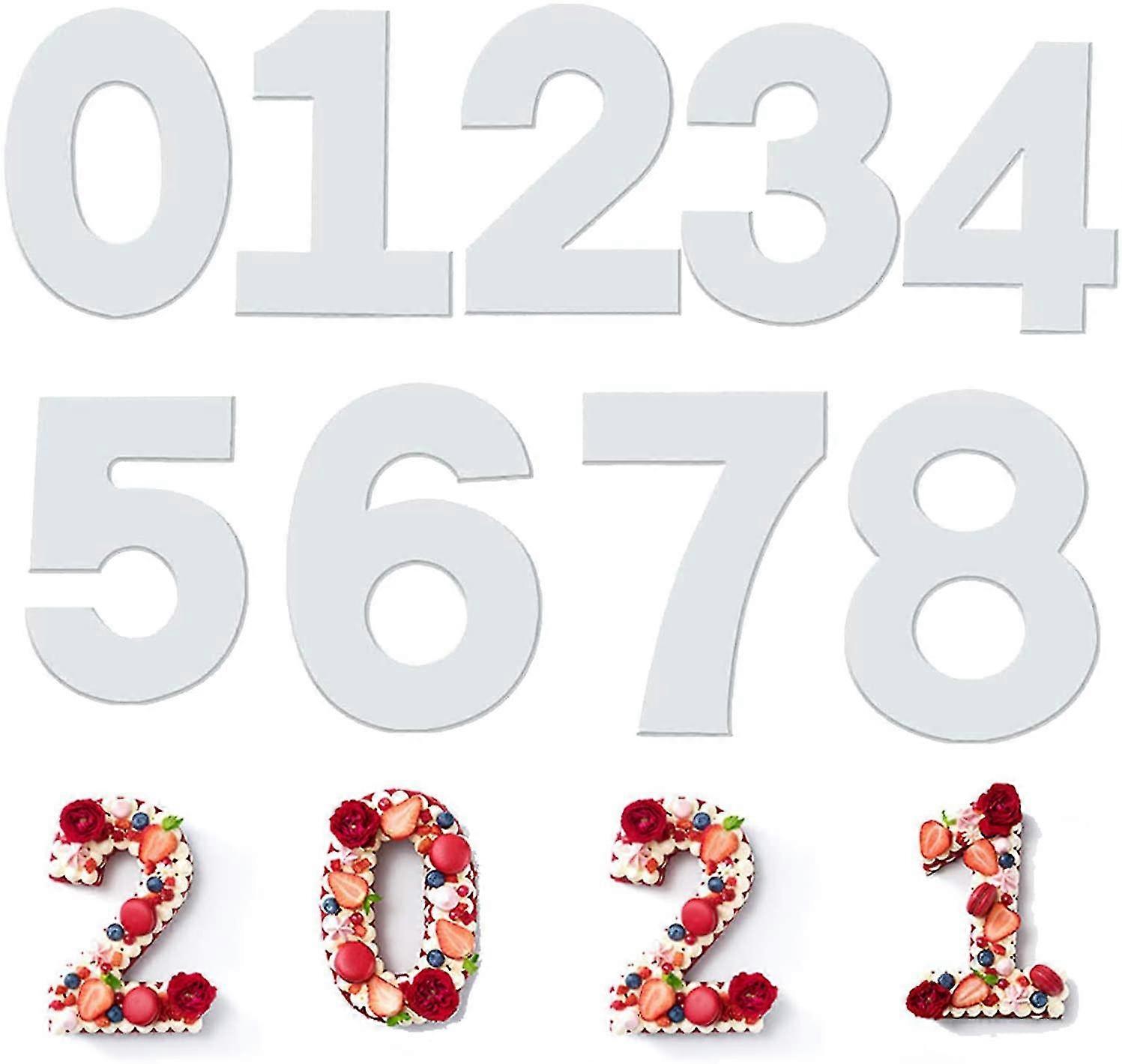 Cake Number Form Number Set, Number Cake Form Cake Number