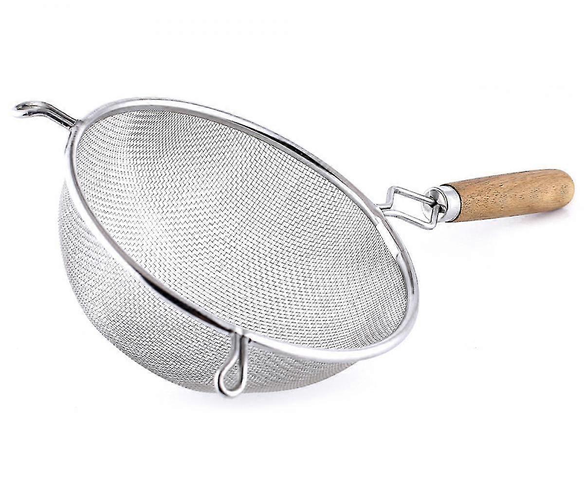 Shxx Fine Mesh Strainers, Premium Stainless Steel Colanders And Sifters, With Reinforced Frame And Sturdy Handle, Perfect For Sift B916-90