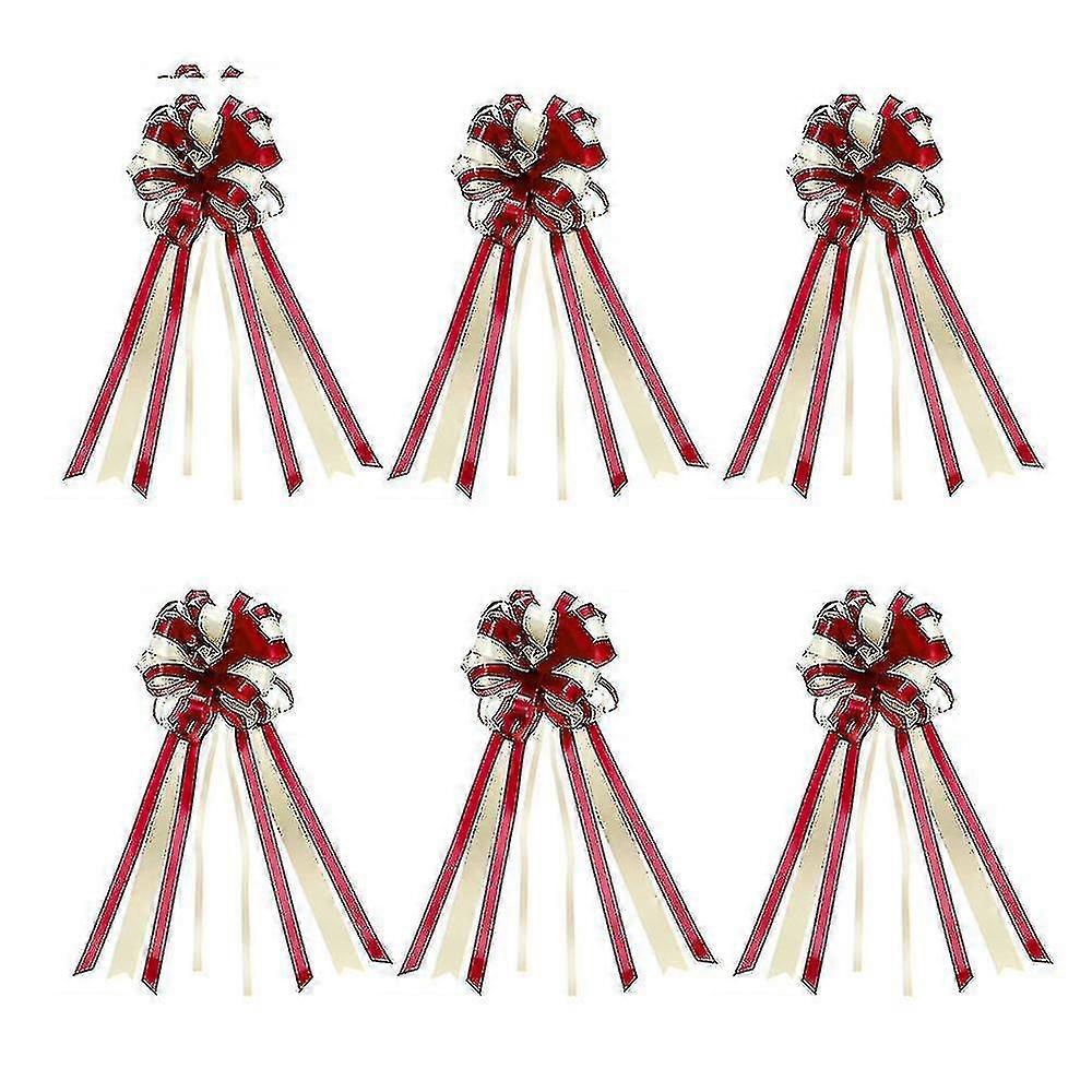 20pcs Pull Bow Ribbons Wedding Birthday Party Decor Gift Packing