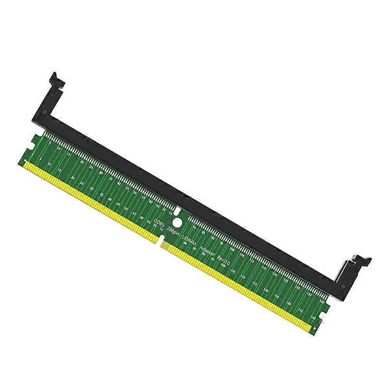 DDR5 UDIMM Adapter Laptops DDR5 Memory Tester 288Pin Adapter for Desktop PC