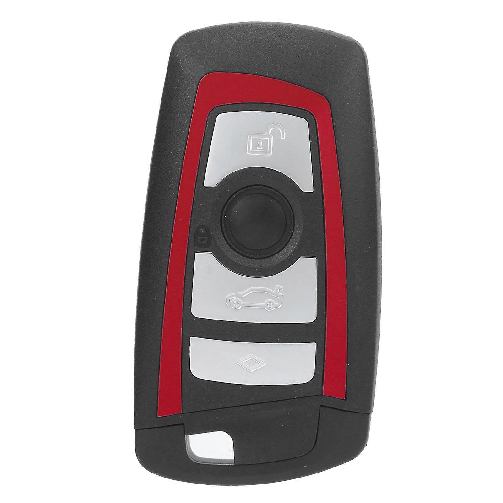 Smart Remote Car Key Shell Case 4 Button Replacement for 5 Series 7 Series 550i 535i 528i X3