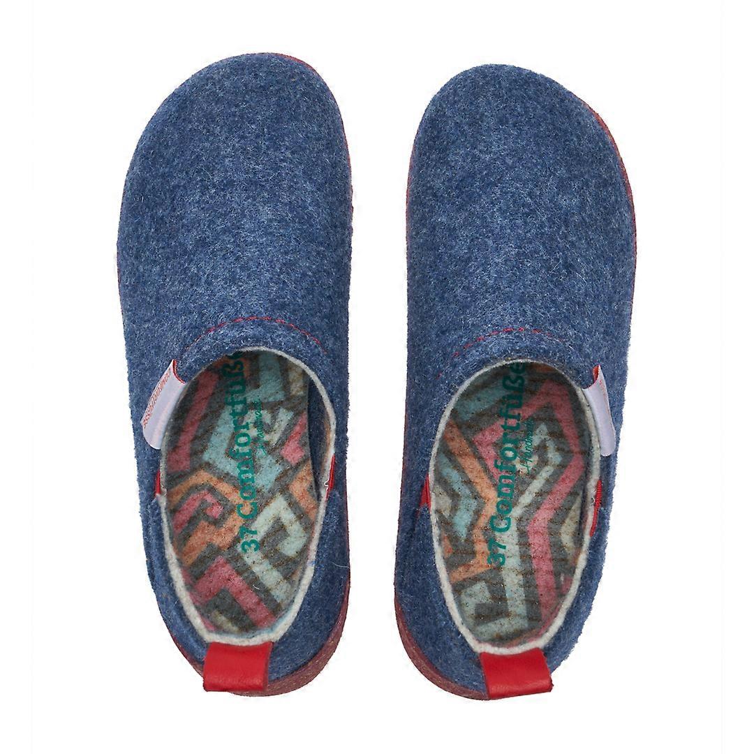 W-Wool Home Shoes With Cork Sole