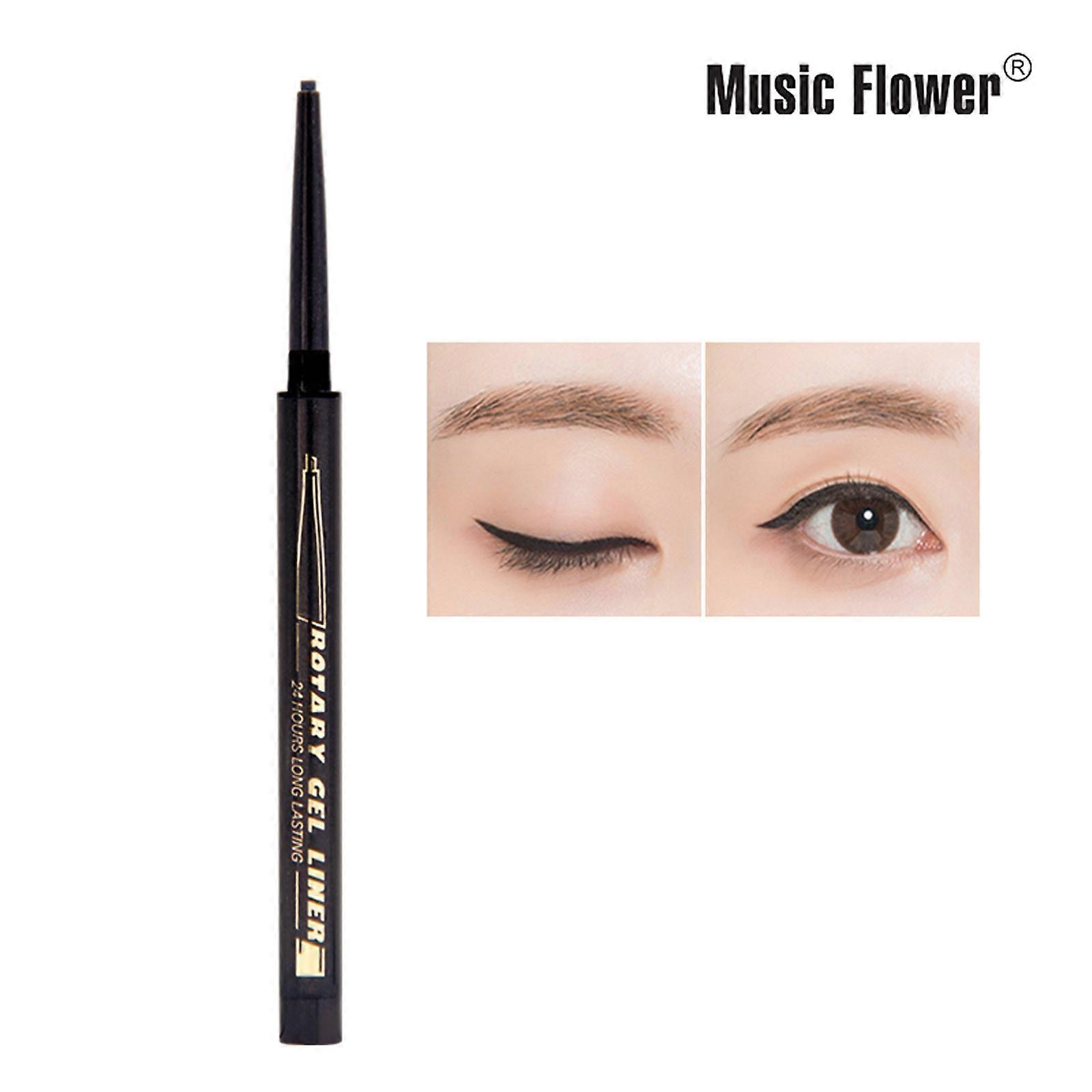 Qincai Matte Color Eyeliner Pen Langdurig Zonder Make-up 0.06g