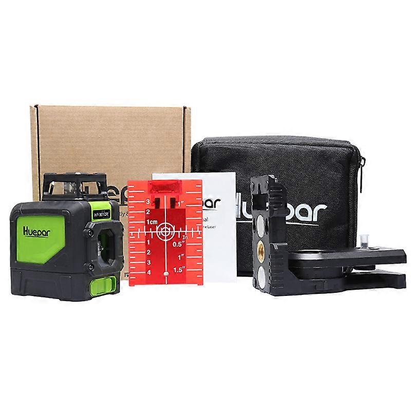 5 Lines 2D Cross Line Laser Level Red Beam Vertical Horizontal Lasers 360 Rotary Self-leveling Professional Leveling Tool