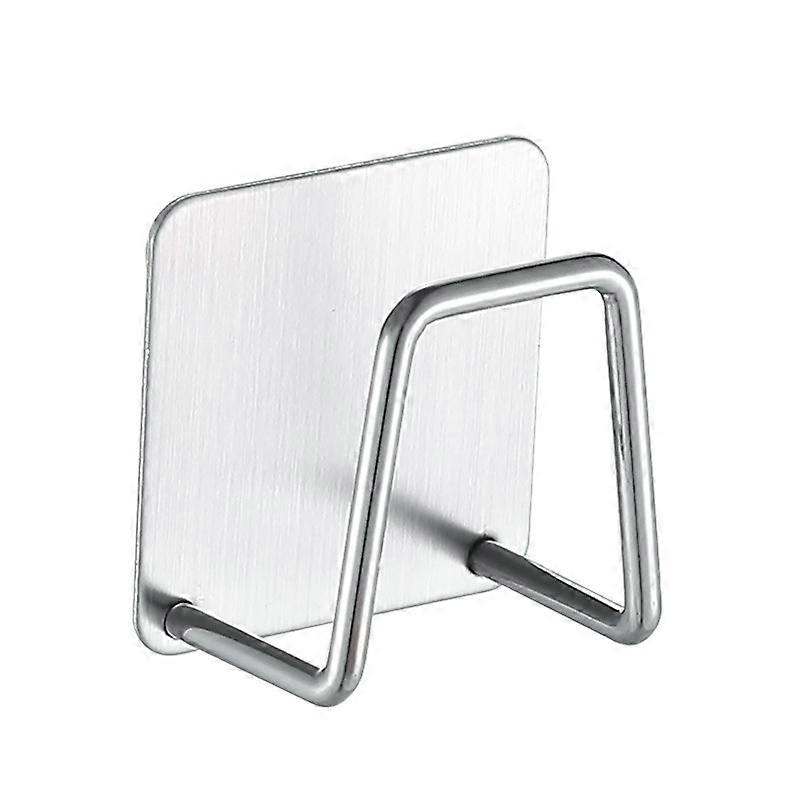 Polished Sink Sticky Sponge Organizer For Kitchen Sponge Holder Hooks Stable Hooks Won't Fall Off