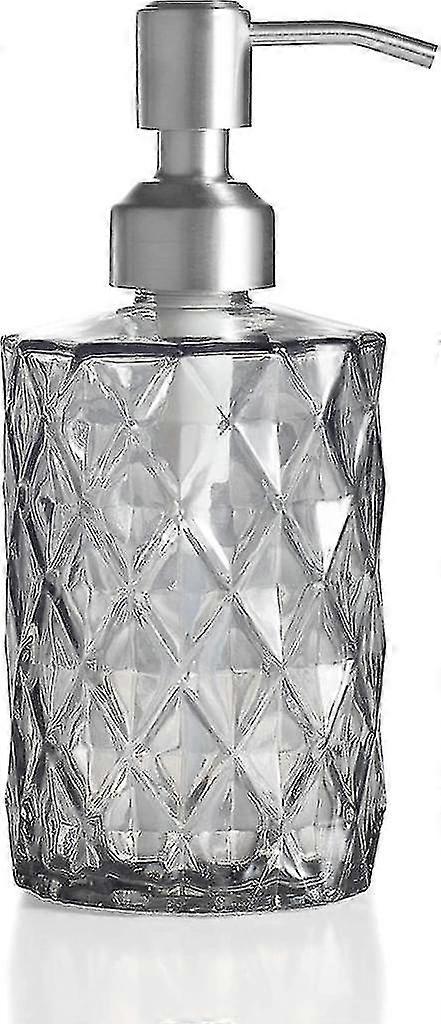 Tvåldispenser i glas, 340 ml glasdispenser