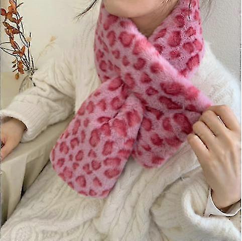 Womens Scarf,scarf With Leopard Pattern,winter Scarf Warm Cozy