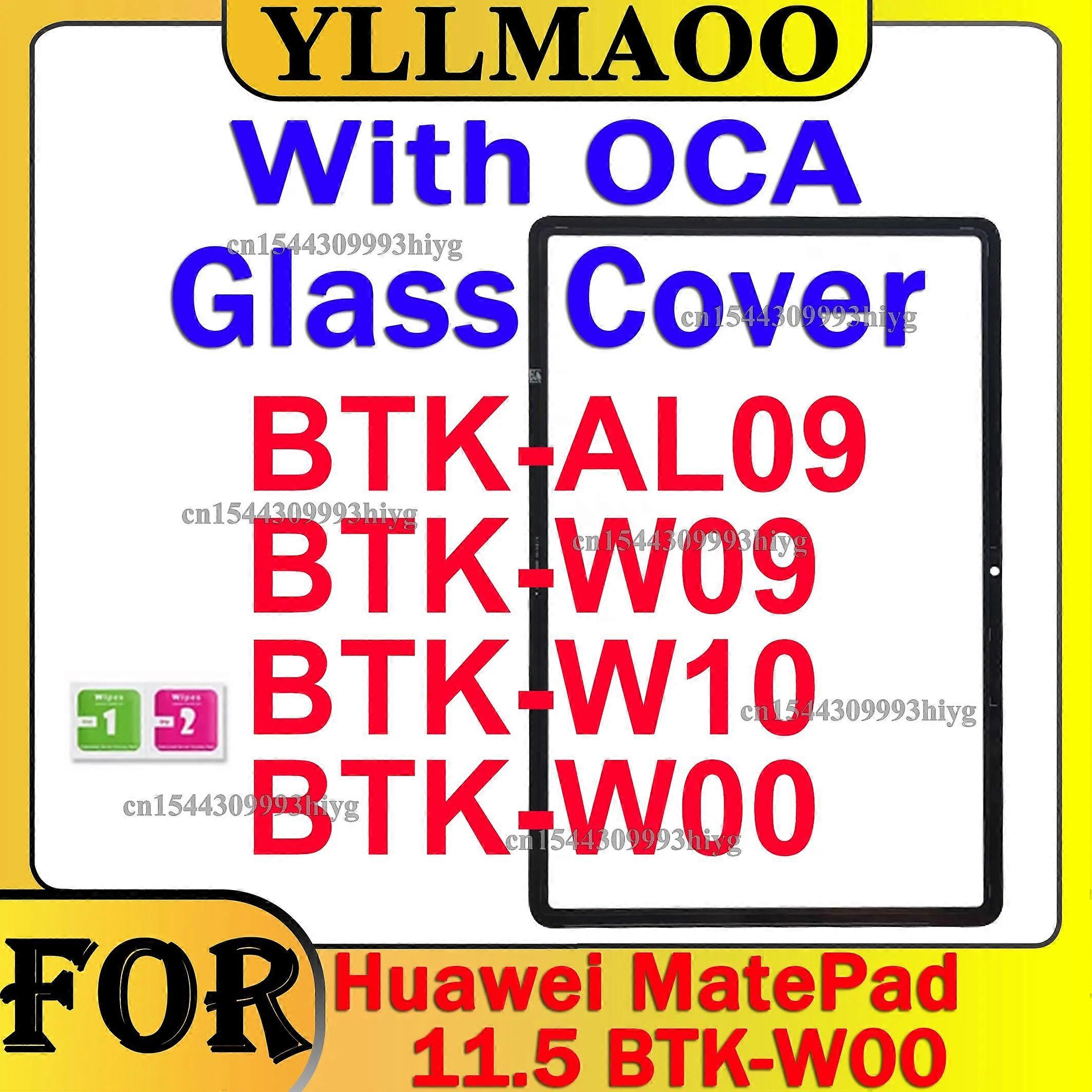 LCD's Outer Glass Repair For Huawei MatePad 11.5 2023 BTK-AL09 BTK-W09 BTK-W10 BTK-W00 Screen Panel Sensor Front Cover With OCA