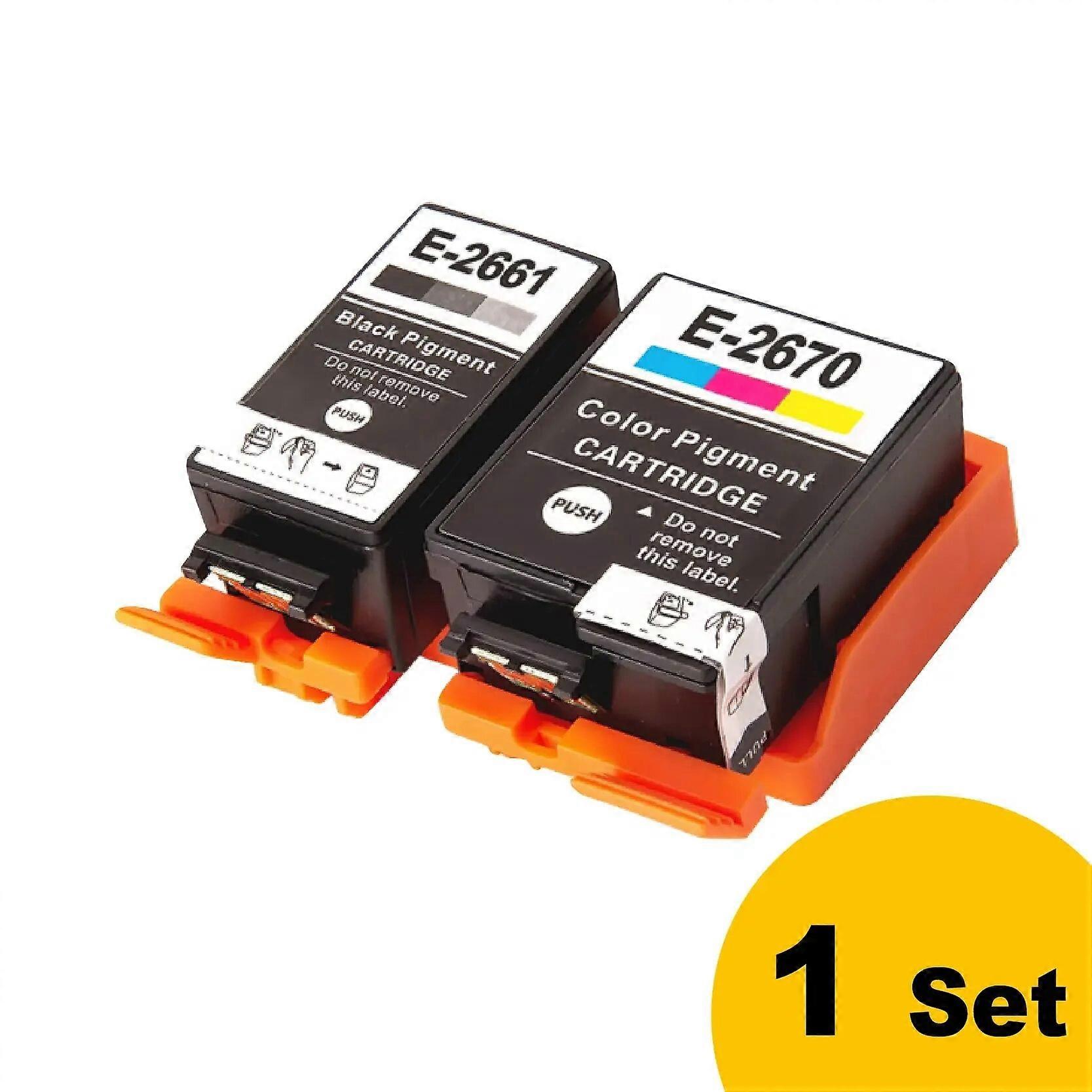 T2661 T2670 266 T266 267 T267 Premium Color Compatible Ink Cartridge for Epson WorkForce WF-100W WF-110W Printer (EU)