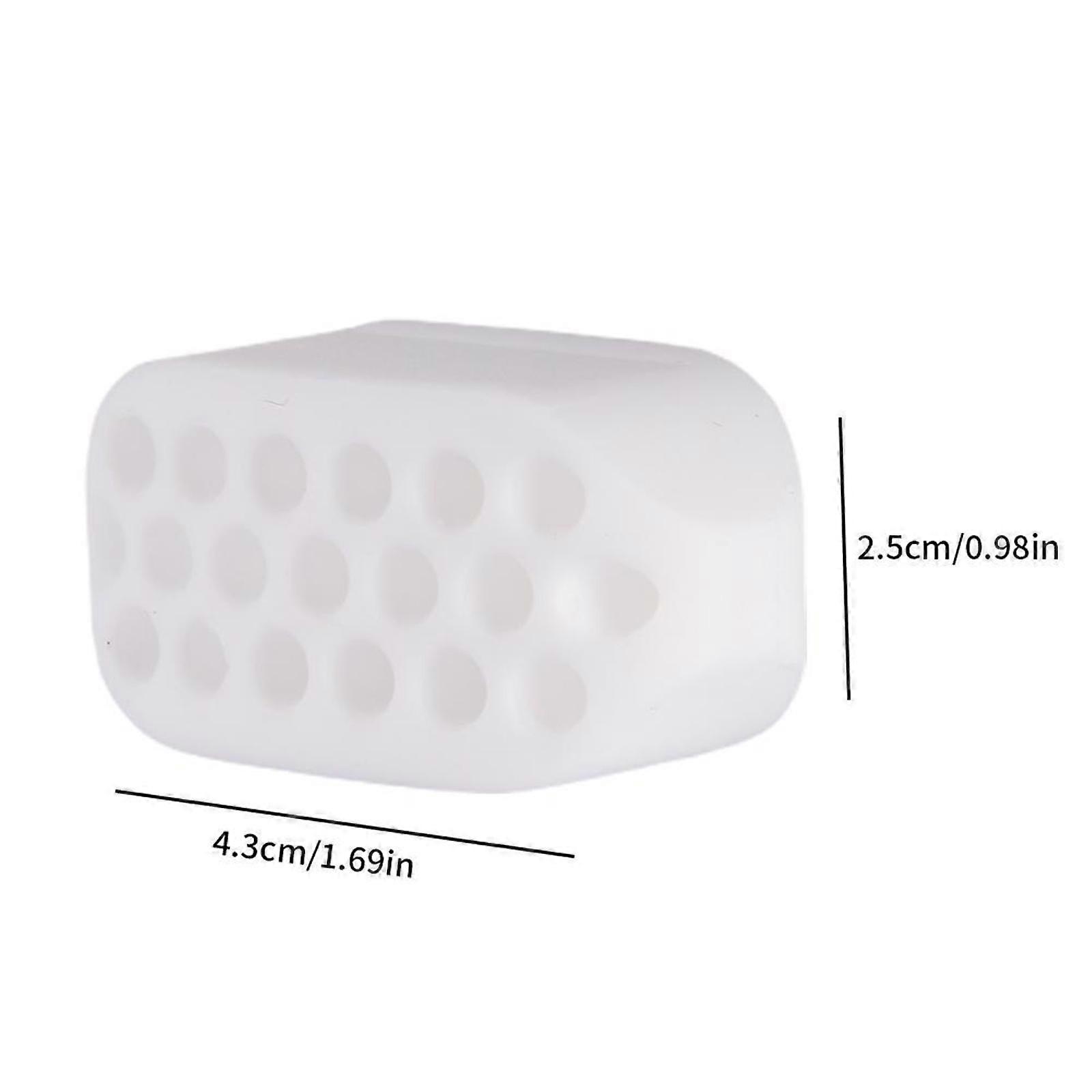 3xJaw Temper خط الذقن رفع تمرين الوجه مخفض الذقن المزدوج أبيض