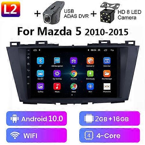 For Mazda 5 3 CW 2010 - 2015 Car Radio Multimedia Video Player Navigation GPS Android No 2din 2 din dvd Android Carplay stereo
