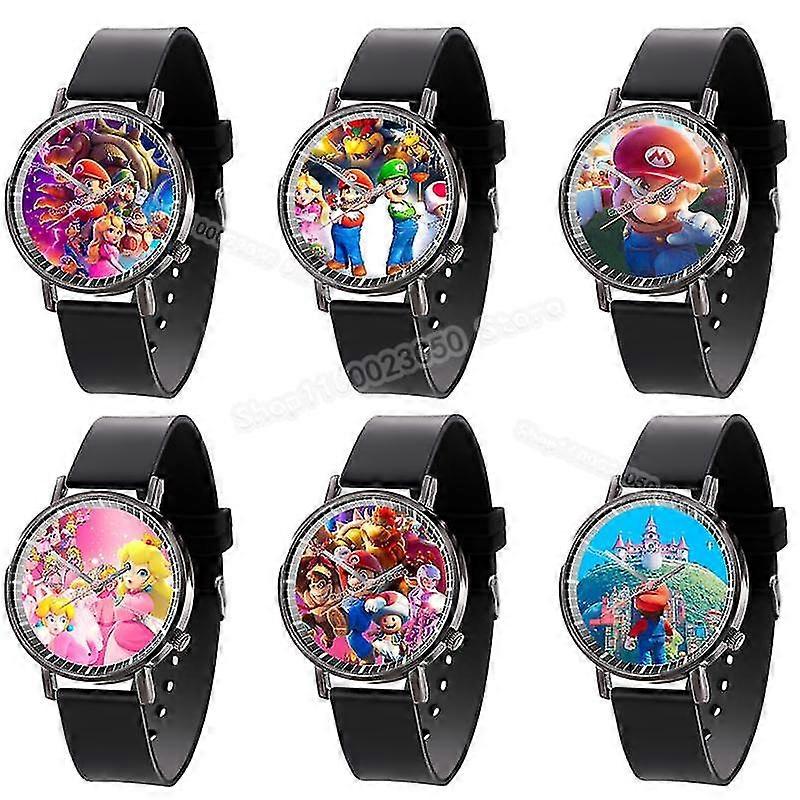 マリオ　ルイージ キノコ 腕時計　Nintendo マリオ ルイージ キノコ 時計 緑 - メルカリ