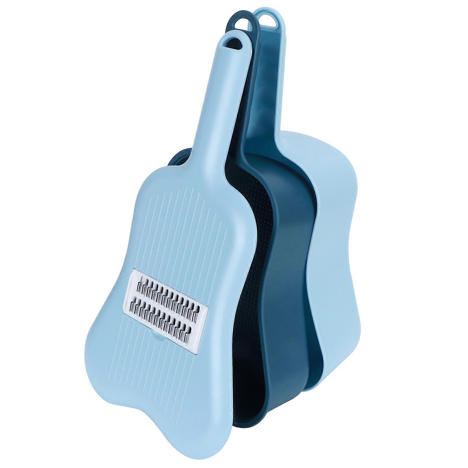 Vegetable Cutter Grater Shredder Kitchen Utensils Set 11Pcs Light Blue