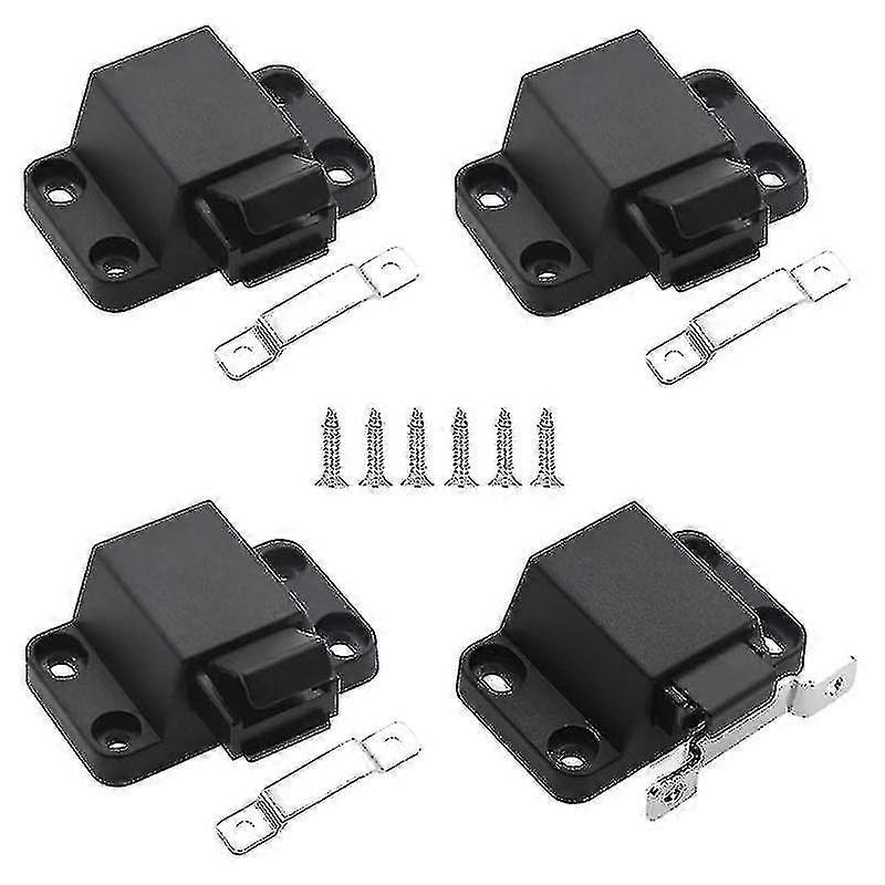 4-piece Self Closing Push Lock For Cabinet Door Lock PXCL