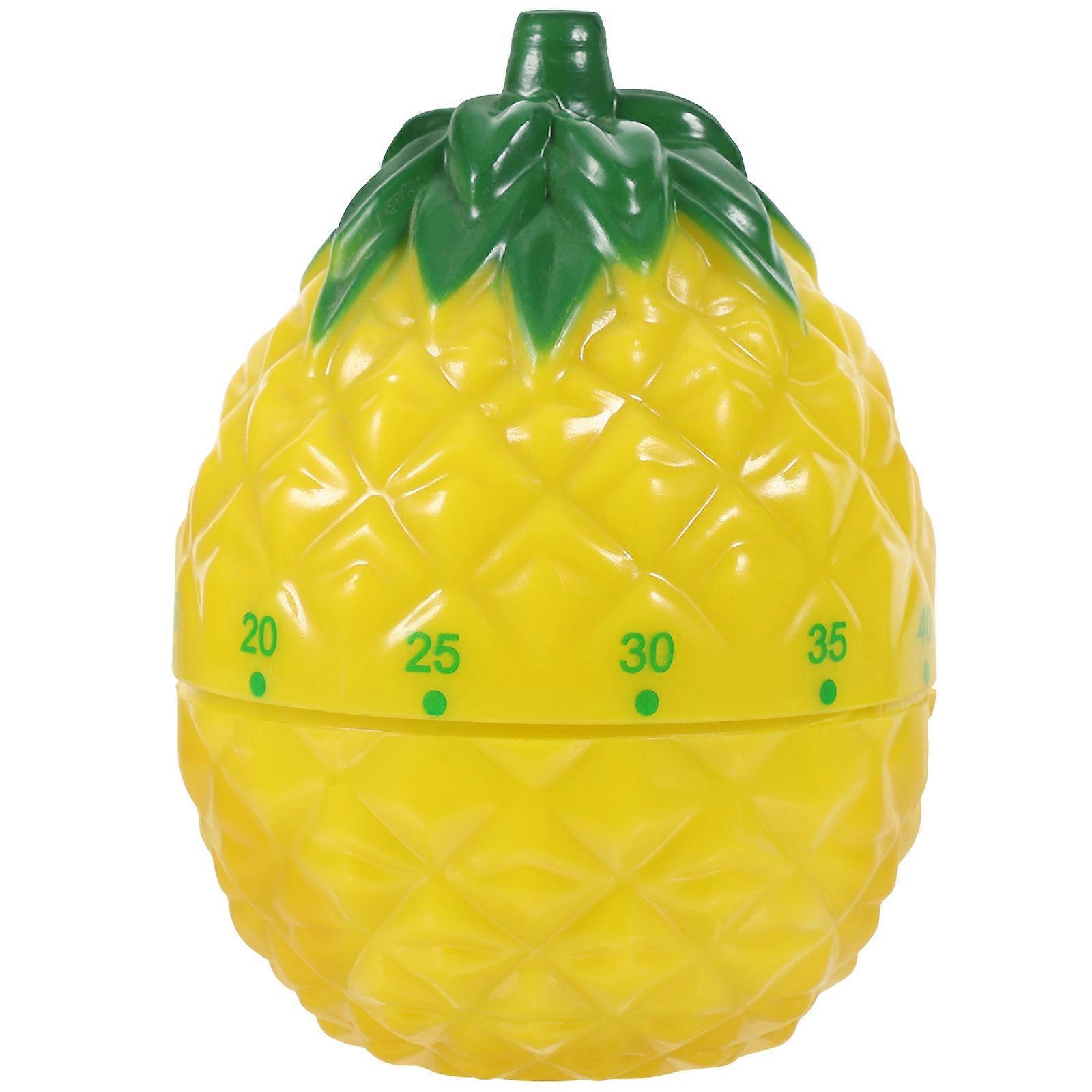 Kitchen Cooking Timer Cartoon Pineapple Mechanical Countdown Timer for Baking