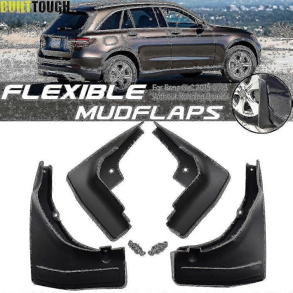 Mercedes Benz GLC Class X253 2016-2022 Mud Flaps Splash Guards Front Rear Fender