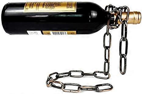Suspended Iron Chain Wine Racks Wine Bottles Holder