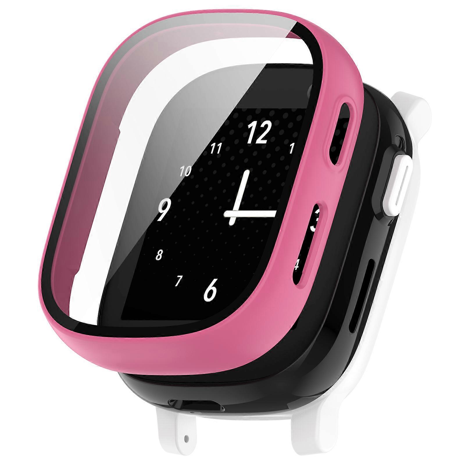 Hard PC Cover Watch Case for Xplora X6 Play, with Tempered Glass Screen Protector