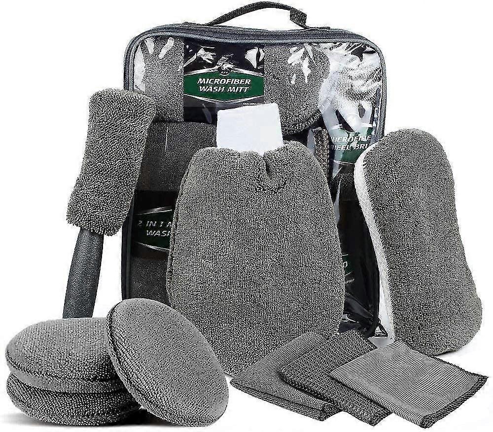 9 In 1 Car Cleaning Tools Kit _au