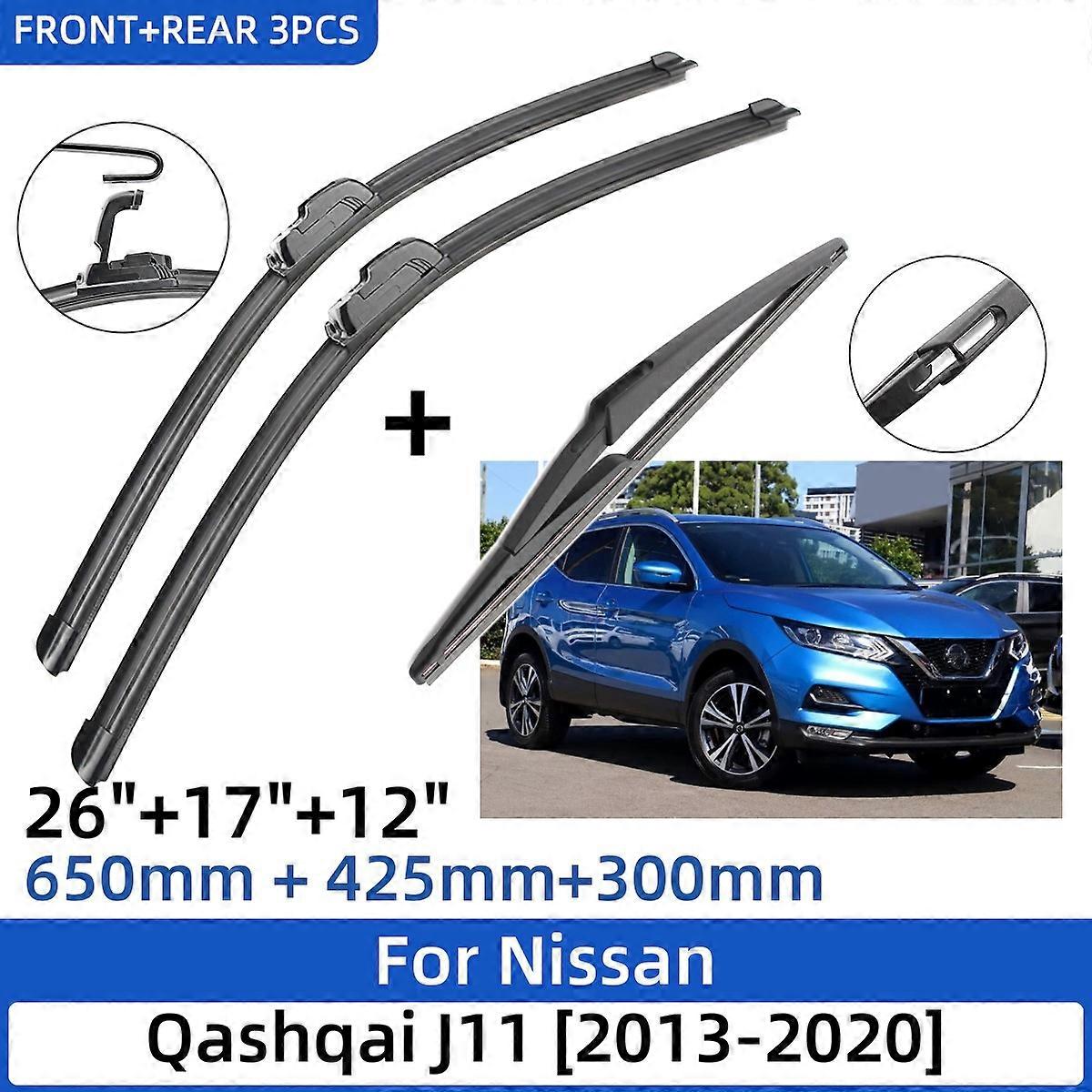 3 STÜCKE Für Nissan Qashqai J11 2013-2020 26 \