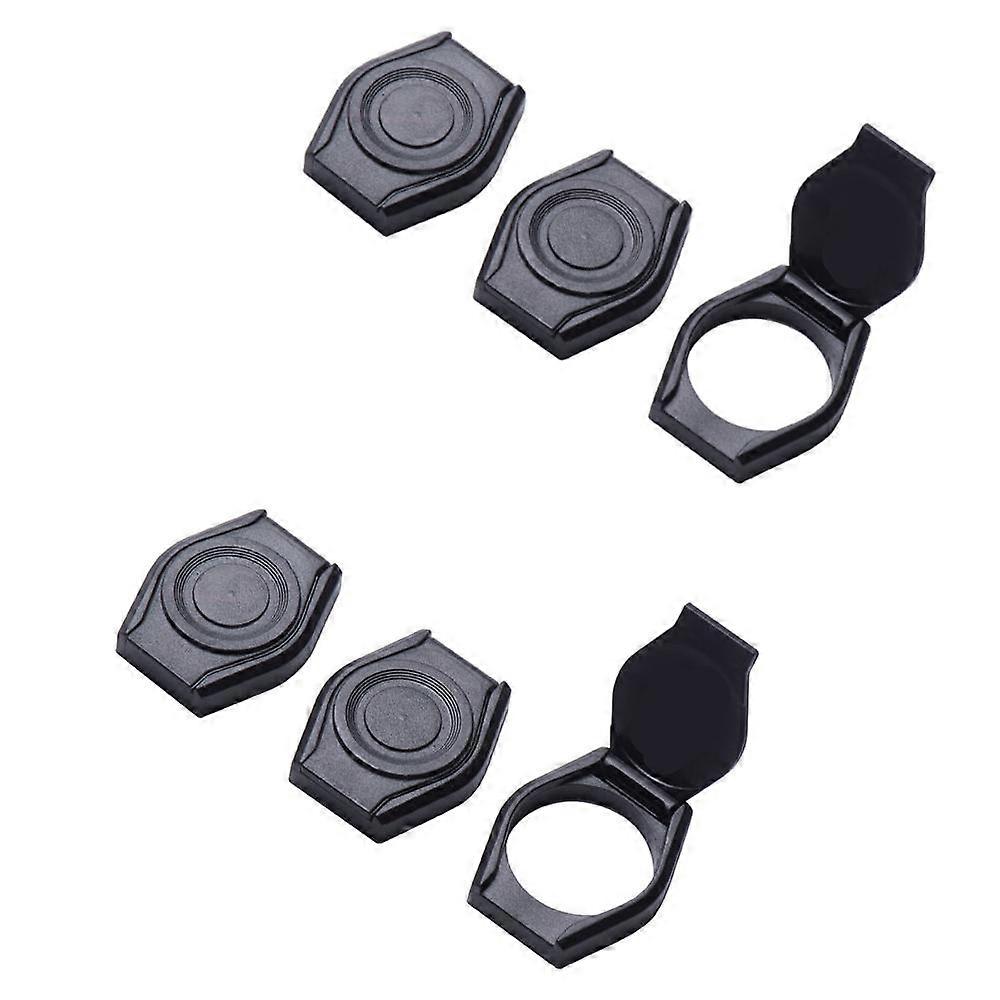 6 Pack Webcam Camera Cover Slide for Laptop & Computer Accessories, Black