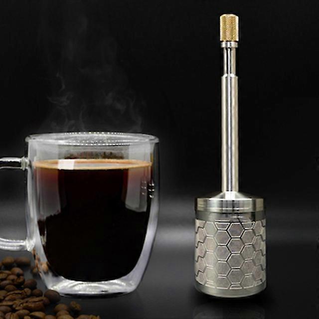 Pressable Coffee Latte Tea Release Stirrer Tool Restaurant Kitchen Bar Coffee Releaser FinalPress