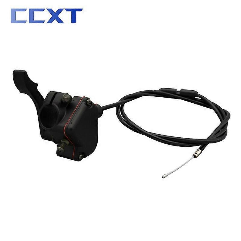 Motorcycle ATV 22mm Throttle Lever Thumb Controller Accelerator Throttle Cable Assembly For 50cc-150cc Quad Dirt Bike Universal Motorcycle Elbow & Wri