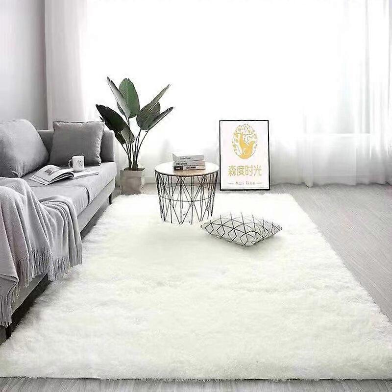 2022 New Thick Carpet for Living Room Plush Rug Bedroom Imitation Wool Fluffy Floor Carpets Window Bedside Home Decor Rugs