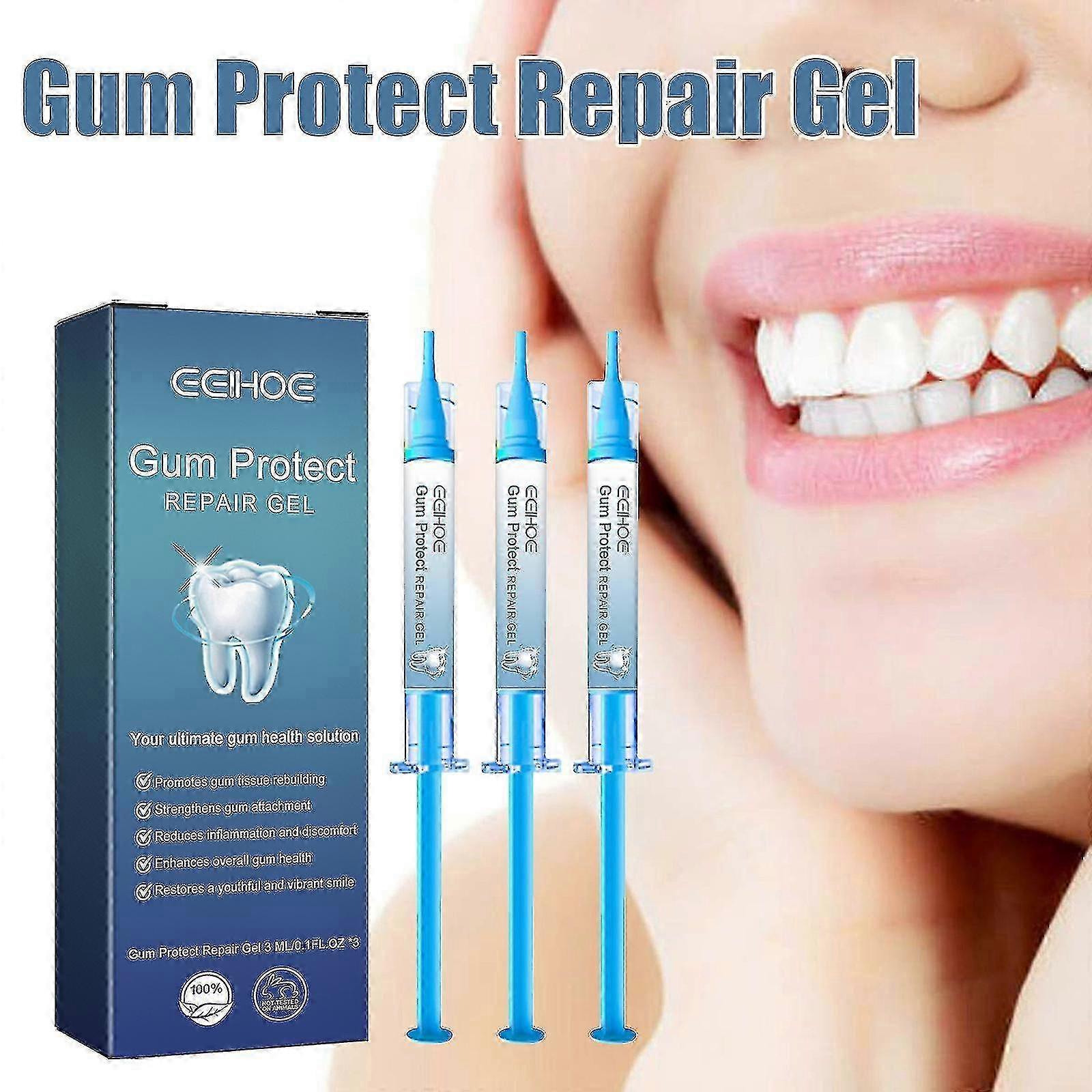 EELHOEガムリペアジェルディープクリーニング、歯茎ケア、ブレスケアジェルKRのリフレッシュ