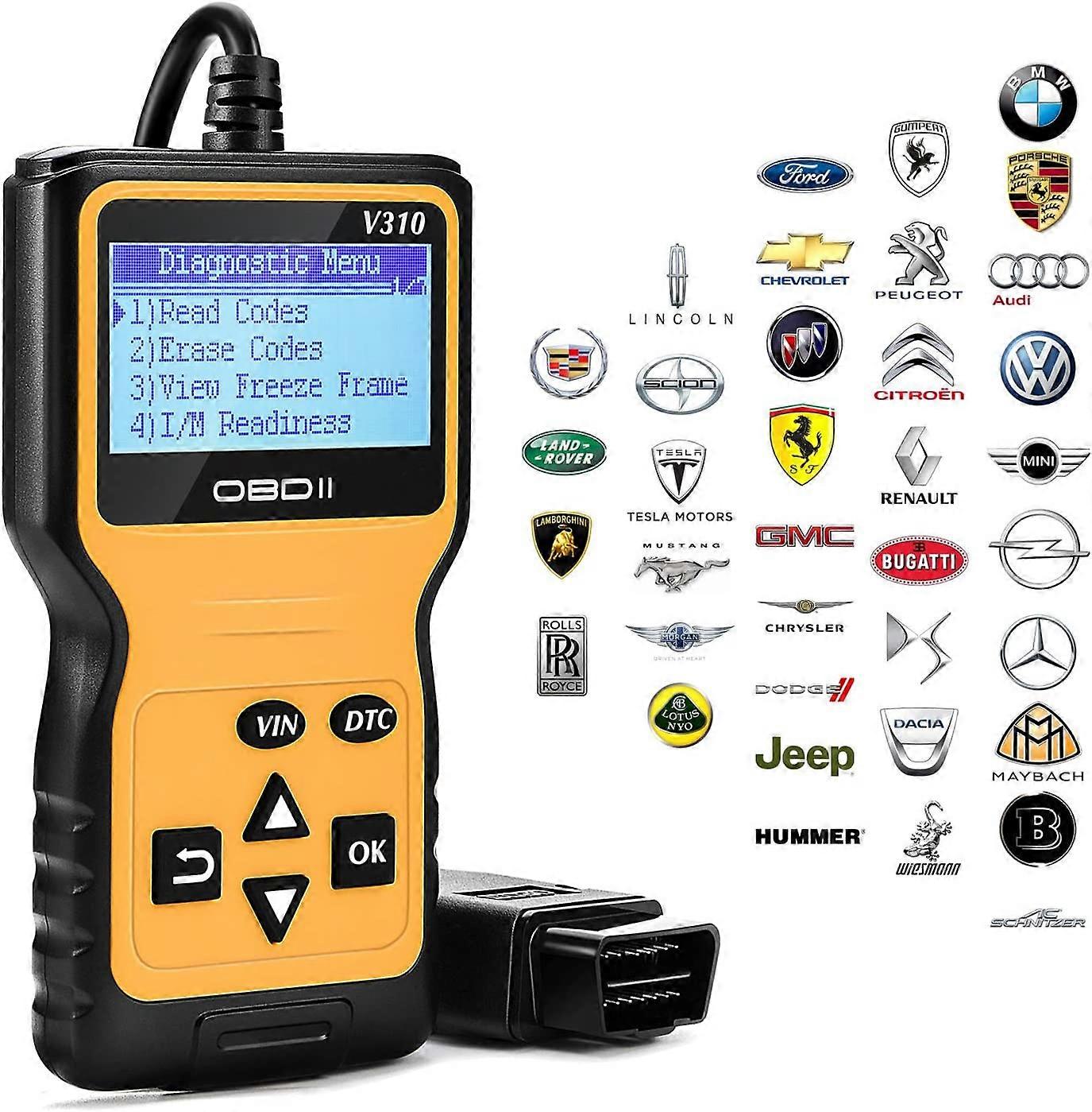 Auto Diagnostic Scanner Tools Auto Reader Car Reader Read and Erase Error Codes Engine Detect
