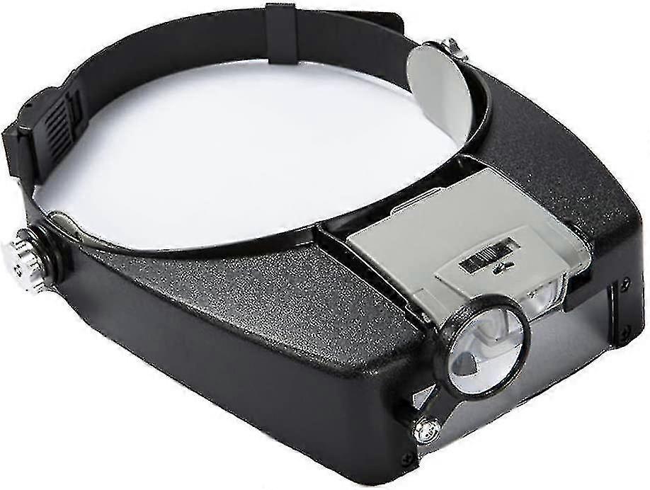Led Loupe Head Loupe Με Φως, 1.5x Έως 8X Αποσπώμενοι Φακοί - Headband Loupe Compatibleehead Loupe Γυαλιά Loupe Με Φωτισμό-MXBC