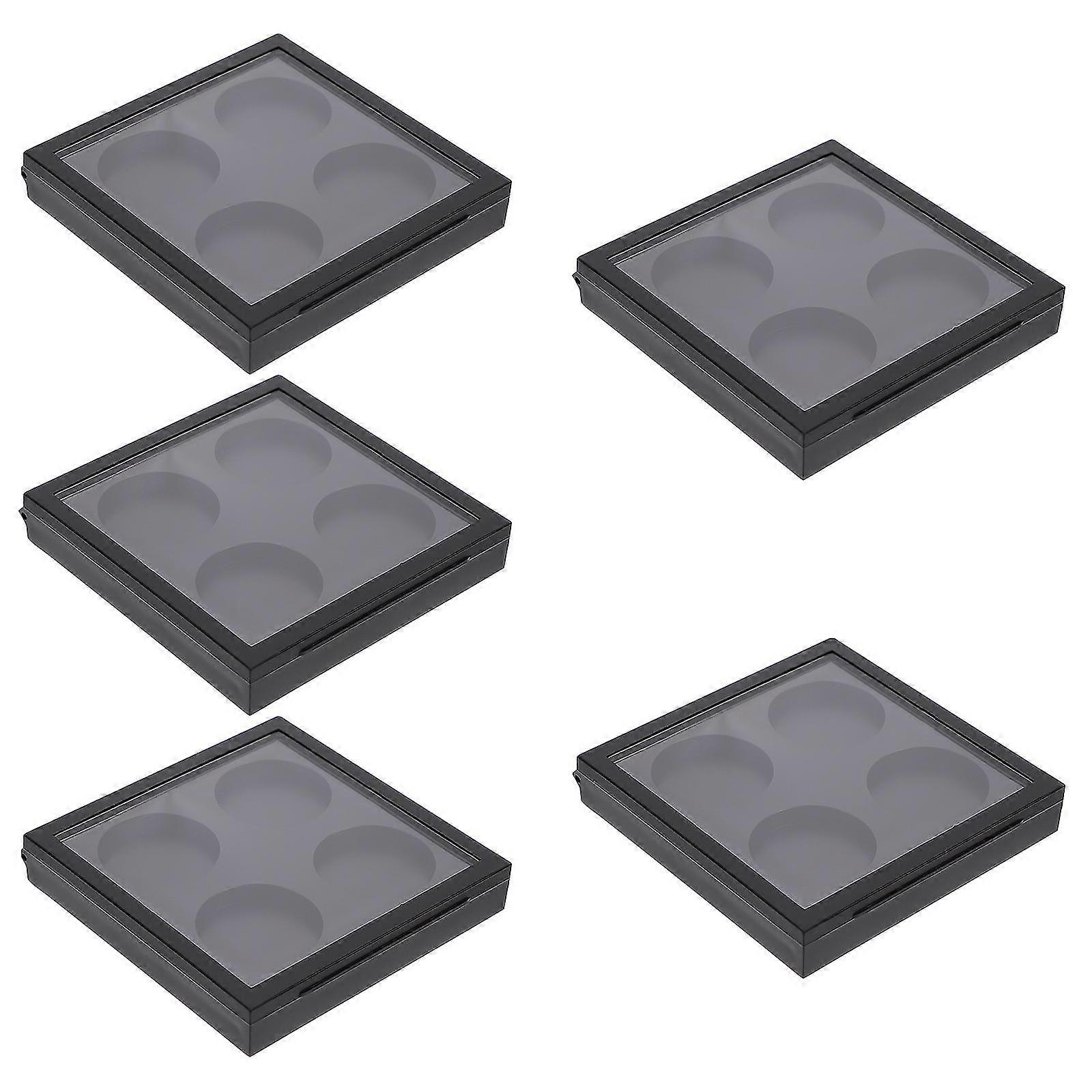 5 Pcs Makeup Pallette Empty Eyeshadow Containers Eyeshadow Empty Case Empty Magnetic Travel Cosmetic Container