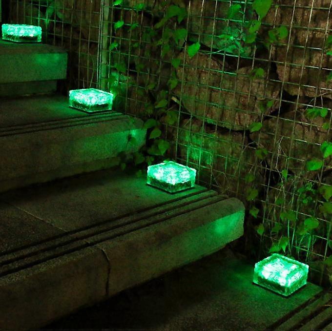 Solar Brick Lights Outdoor Landscape Light Ice Cube Light
