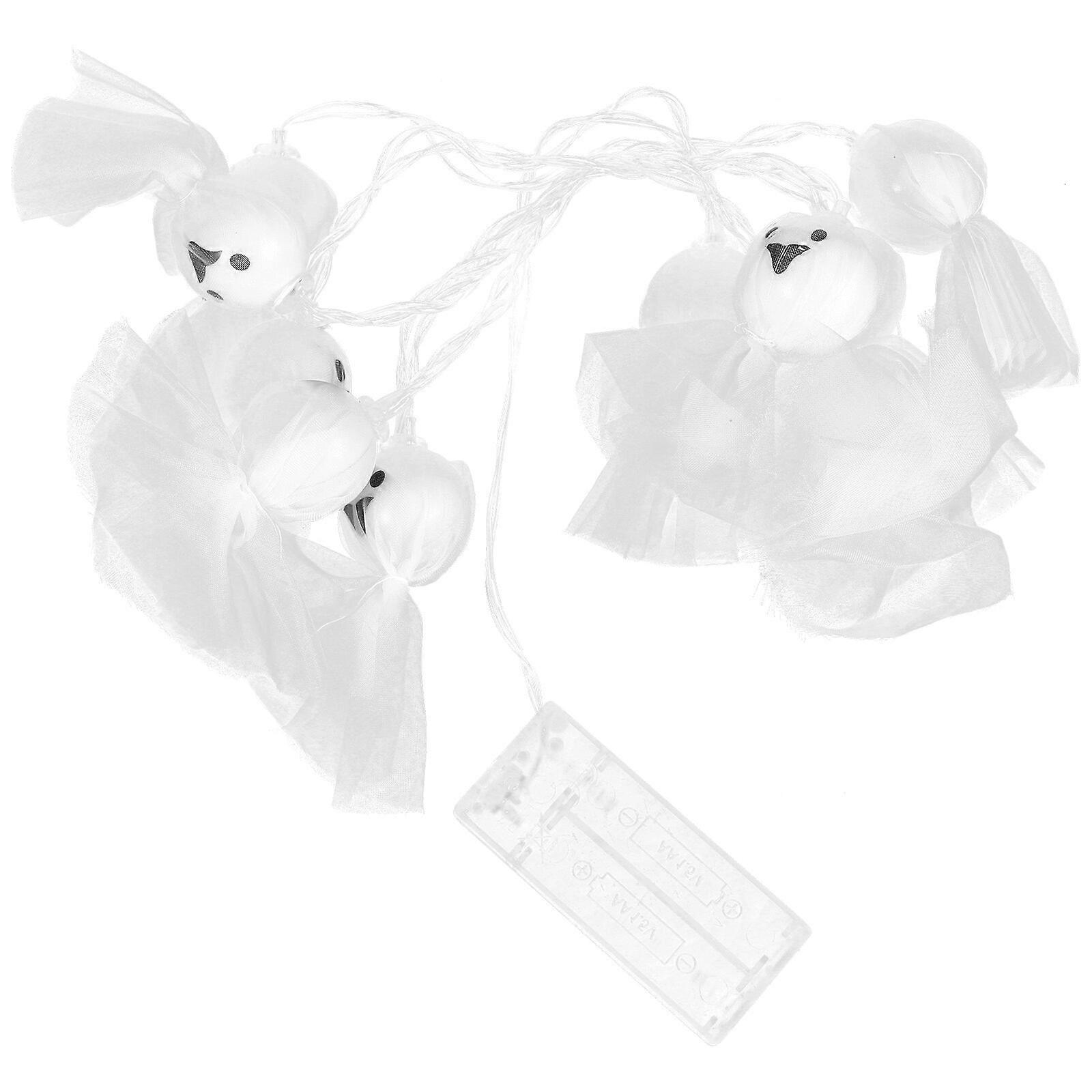 Halloween Ghost String Light Pendant Festival Riippuva valo String Decoration Party tarvikkeet ilman taikinaa