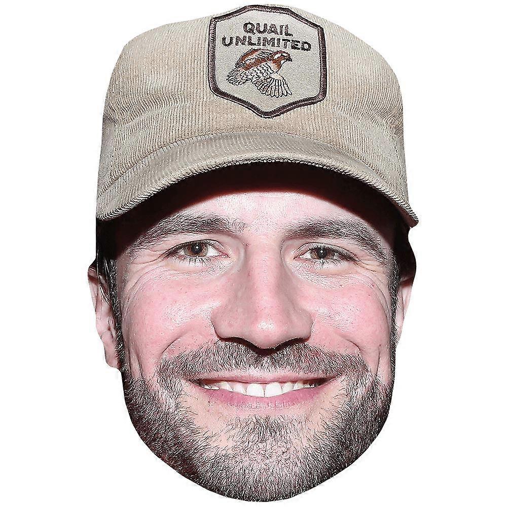 Sam Hunt (Cap) Celebrity Mask, Flat Card Face
