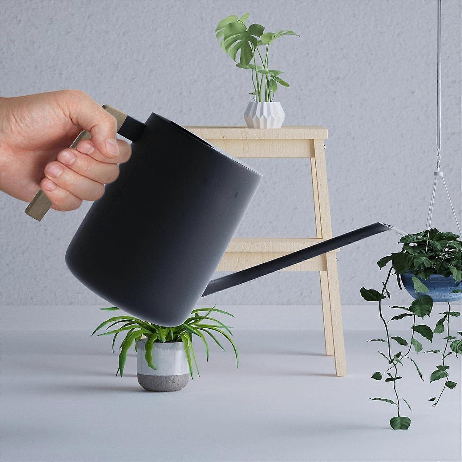 Beppter Watering Cans A Watering Pot Gardening Tools Sprinkler Watering 1.8L Imitation Tin Bucket Shower Head