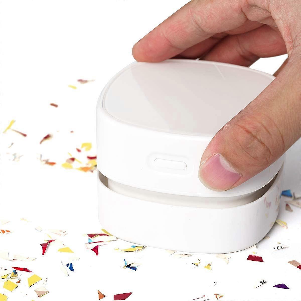 2023 - Mini aspirapolvere da tavolo, aspirapolvere ad alto potere di aspirazione, aspirapolvere da tavolo per la pulizia delle briciole