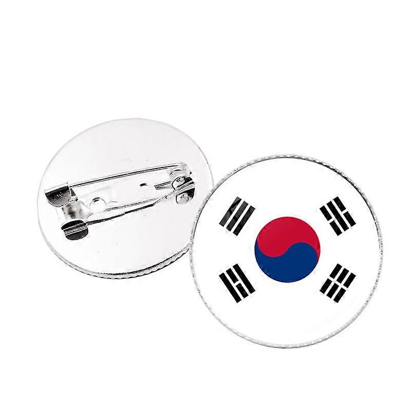 תג מונדיאל קטאר 2023 32 המובילים של נבחרת הכדורגל דגל סיכת קישוט מזכרת