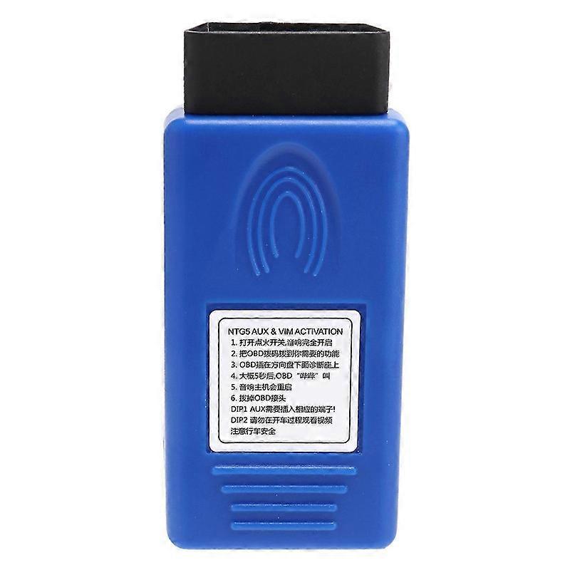 NTG5.0 AUX Activator Tool para GLC C A E GLA W205 X253 W222 W447 OBD AUX & no Ativador