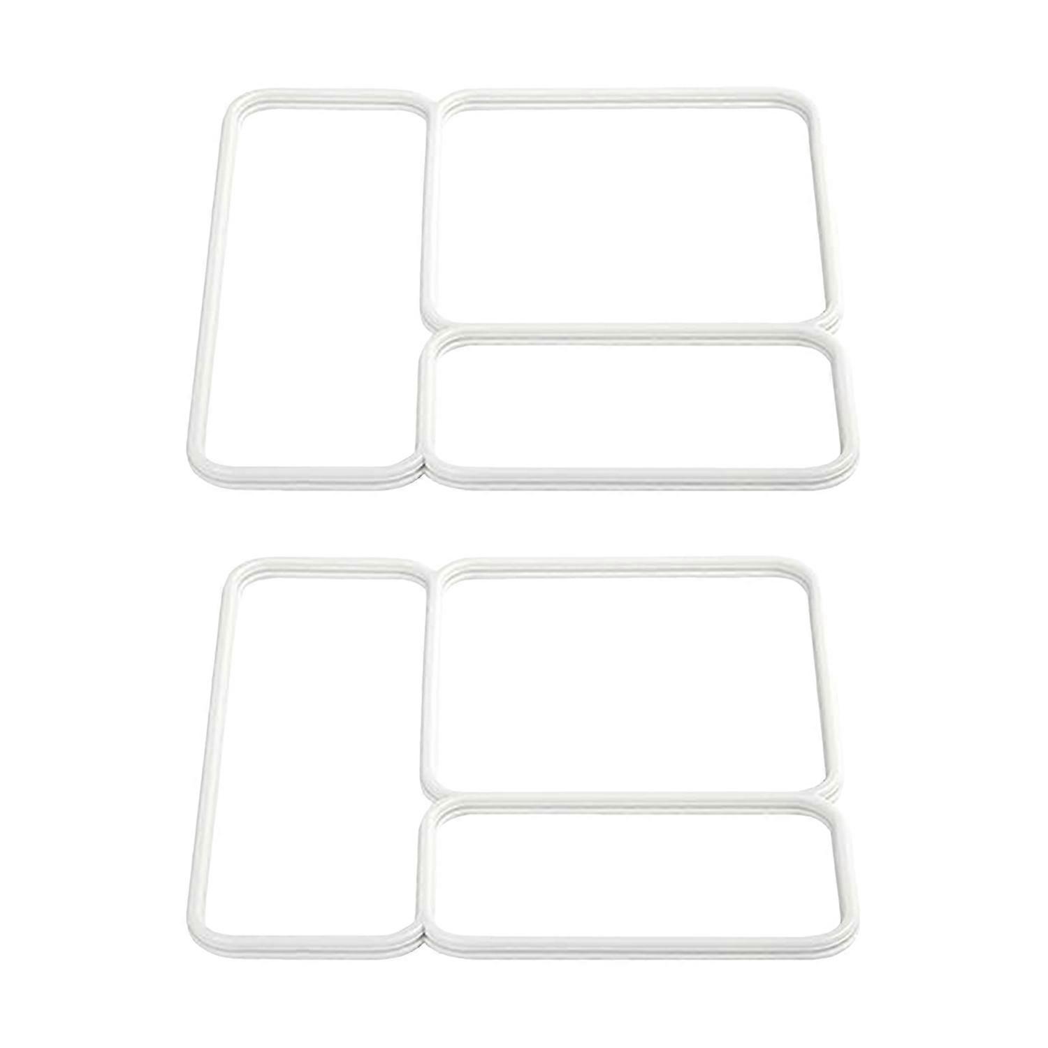 1/2Pcs Lid Seal Gasket for OmieBox Exact Fit Replacement Part for Kids Bento Lunch Box Insulated