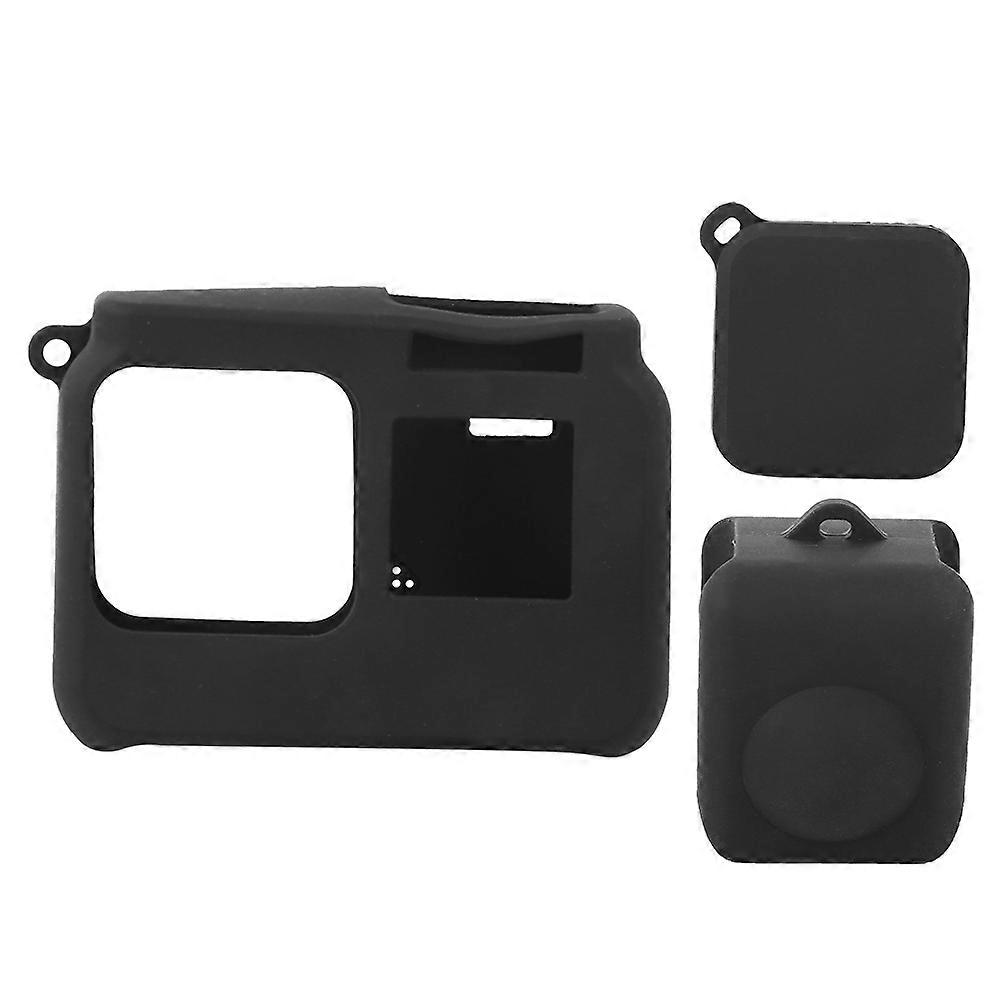 Portable Silicone Protective Case Skin Cover with Lens Cap FallProof for Insta360 ONE R