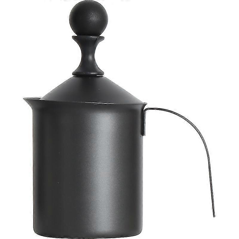 Coffee Milk Frother, Manual Milk Frother, For Foam Cappuccino Latte