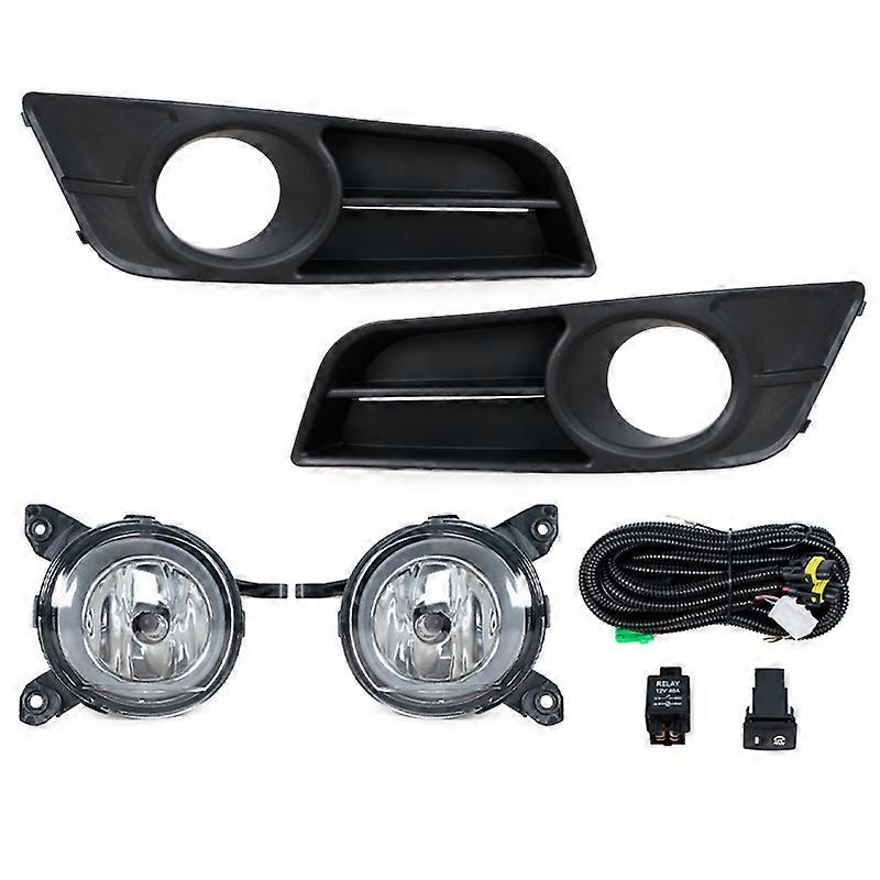 For Toyota Corolla 2004 2005 2006 European Version Halogen Fog Light Daytime Running Light Cover Grill Bezel Foglights Frame