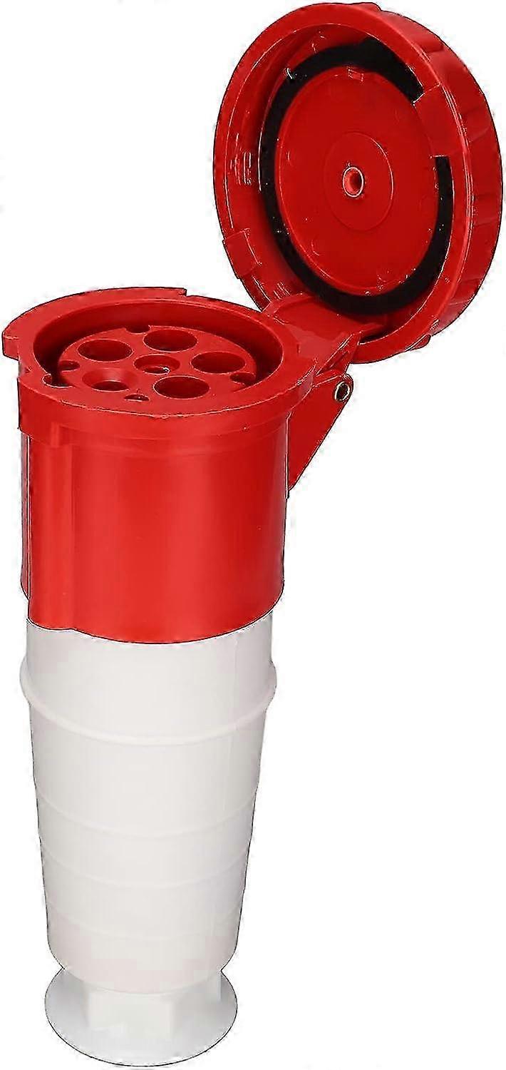 5 Pin Industrial Plug 63A Stable Waterproof Compact Aviation Plug 220415V