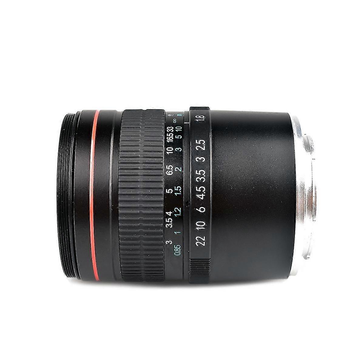 85MM F1.8 Fixed Focusing -Distance Lens Manual Focus Lens Camera Lens for Camera